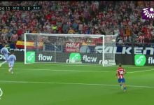 شاهد هدف أتلتيكو مدريد الأول في شباك برشلونة