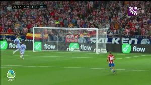 شاهد هدف أتلتيكو مدريد الأول في شباك برشلونة