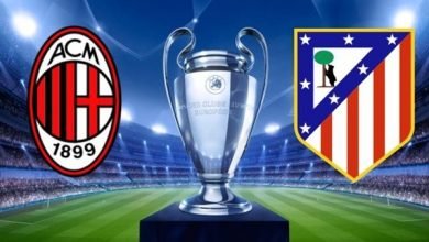 موعد مباراة ميلان وأتلتيكو مدريد في دوري أبطال أوروبا والقنوات المجانية الناقلة