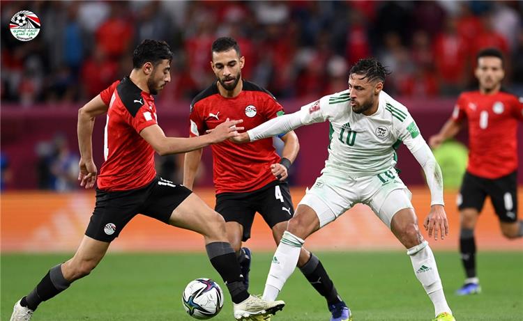 ترتيب مجموعة مصر والجزائر في كأس العرب 2021 بعد التعادل