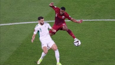 تعليق مدرب منتخب قطر بعد الخسارة أمام الجزائر