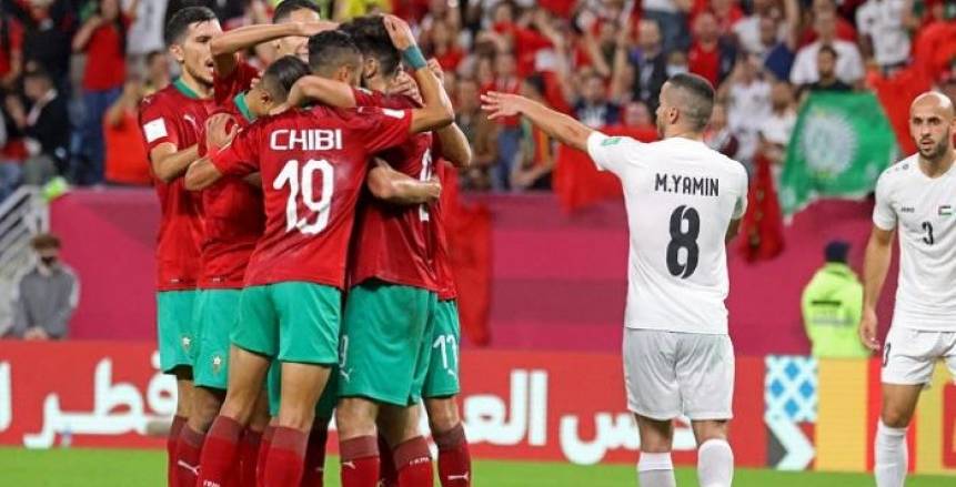 تقرير عن مباراة السعودية والمغرب في كأس العرب والقنوات الناقلة