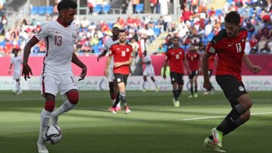 تقييم لاعبي مصر وقطر في كأس العرب