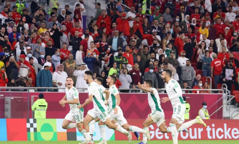 رسمي تشكيل لقاء تونس والجزائر في نهائي كأس العرب