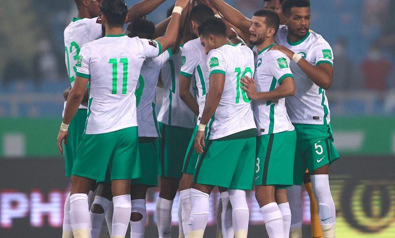 رسمي تشكيل مباراة السعودية والأردن في كأس العرب