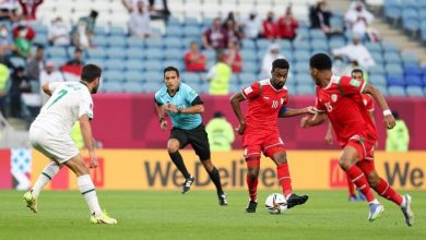 مباراة عمان وقطر في كأس العرب الموعد والقنوات الناقلة