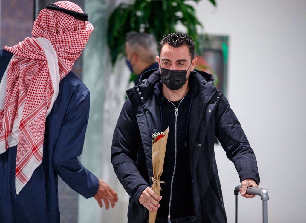 صور وصول لاعبي برشلونة الى السعودية استعدادًا لمباريات السوبر الإسباني