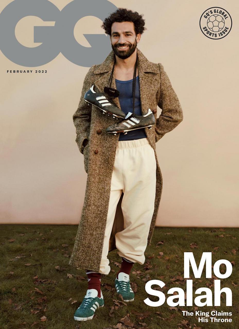 شاهد كيف ظهر محمد صلاح على غلاف مجلة GQ