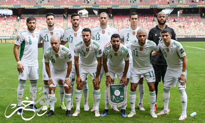تشكيل منتخب الجزائر الرسمي أمام غينيا الاستوائية في كأس أمم إفريقيا