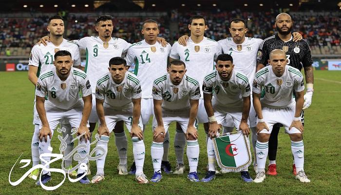 فص تأهل منتخب الجزائر الى ثمن نهائي كأس أمم أفريقيا