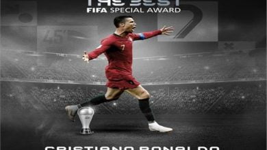 كريستيانو رونالدو يفوز بجائزة أفضل لاعب مميز في العالم 2021