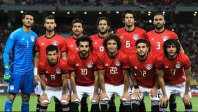 لون قميص منتخب مصر في مباراة المغرب غداً