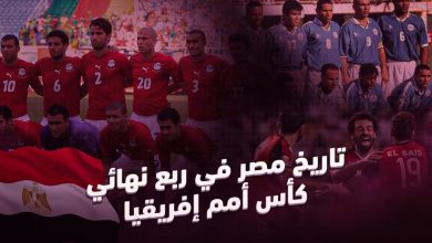 تعرف على تاريخ منتخب مصر في ربع نهائي كأس أمم إفريقيا