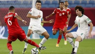 تشكيل مباراة لبنان والعراق الرسمي في تصفيات كأس العالم 2022