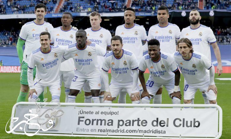 تشكيلة ريال مدريد الرسمي في لقاء أتلتيك بلباو في ربع نهائي كأس ملك إسبانيا