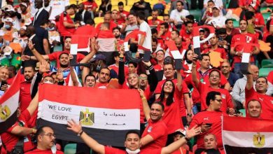 شاهد صور جماهير مباراة مصر والسنغال في