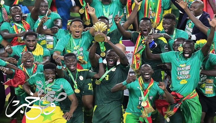 بالفيديو لحظة تتويج السنغال بكأس أمم أفريقيا 2022