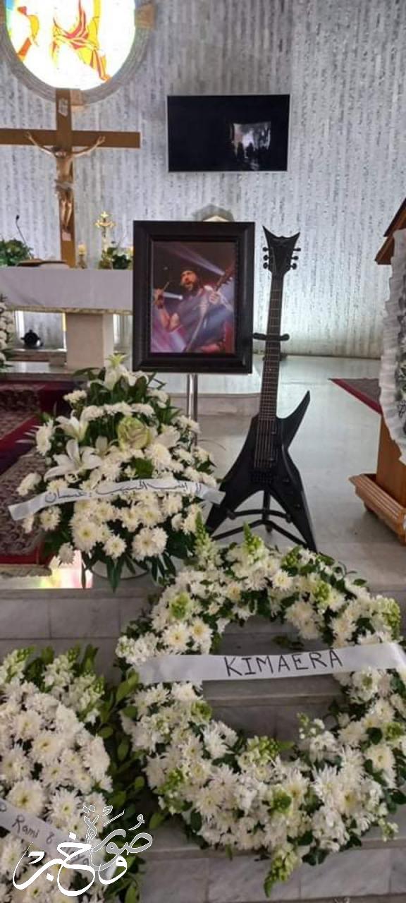 شاهد تشييع جثمان الراحل جون بير حداد في لبنان