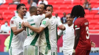 قائمة منتخب الجزائر في مواجهة الكاميرون في تصفيات كأس العالم 2022