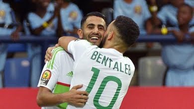 عدد أهداف رياض محرز مع منتخب الجزائر
