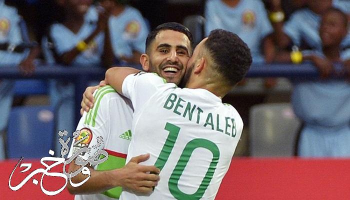 عدد أهداف رياض محرز مع منتخب الجزائر