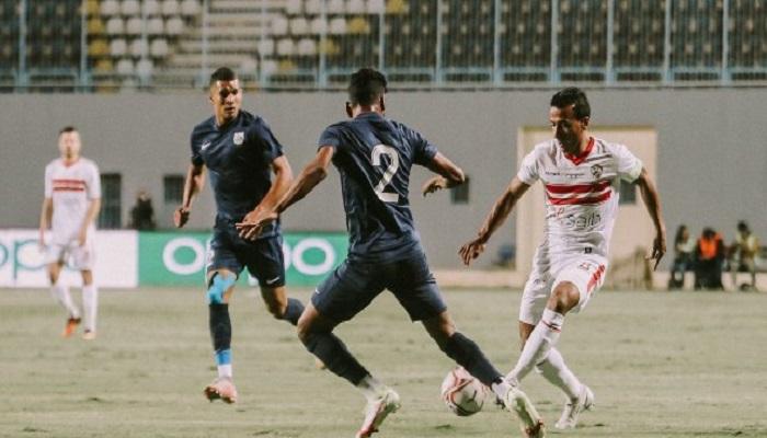 تقرير كامل عن مباراة الزمالك وإنبي اليوم في الدوري المصري