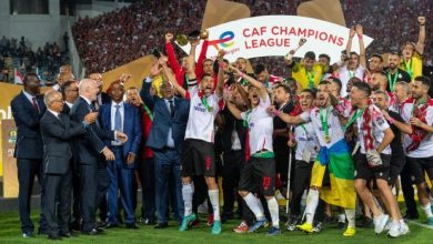بالفيديو لحظة تتويح الوداد بلقب دوري أبطال إفريقيا 2021/2022