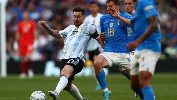 بالفيديو شاهد أهداف مباراة الأرجنتين وإيطاليا اليوم