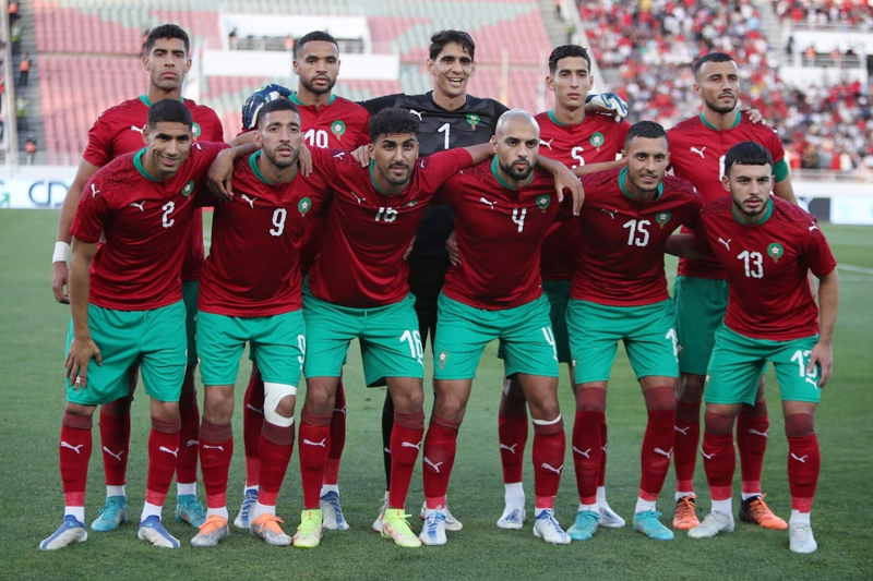 تشكيل منتخب المغرب الرسمي أمام ليبيريا