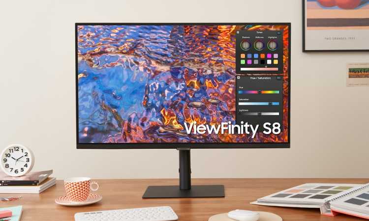 مواصفات شاشة سامسونج ViewFinity S8 الجديدة