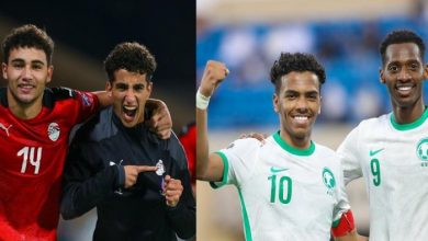 موعد مباراة مصر والسعودية غداً الأحد في نهائي كأس العرب للشباب