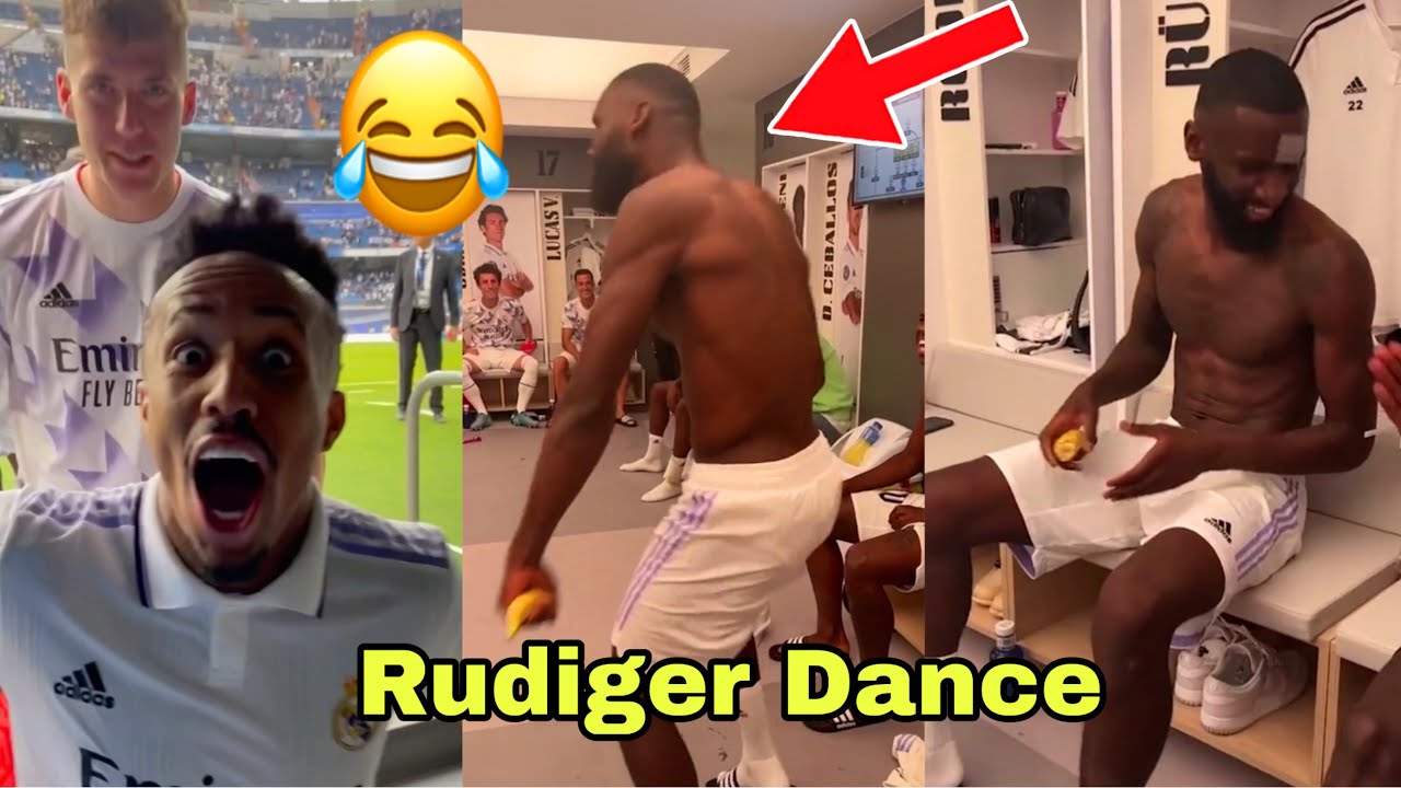 بالفيديو كيف إحتفال روديجر بعد الفوز بالكلاسيكو