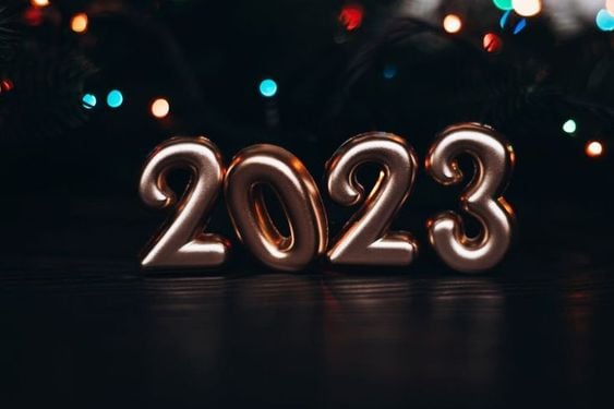 صور مكتوب عليها 2023 رأس السنة الميلادية 2023