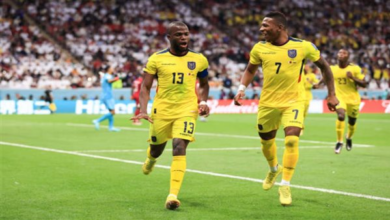 ترتيب مجموعة قطر في كأس العالم 2022 بعد الخسارة من الإكوادور