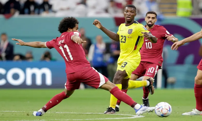 تقييم لاعبي قطر بعد الخسارة من الإكوادور