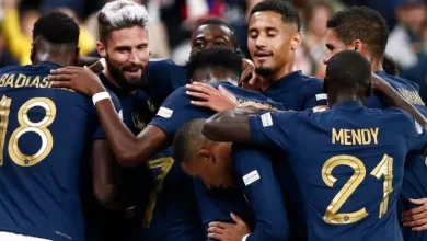 تردد القنوات المجانية الناقلة لمباراة فرنسا والدنمارك في كأس العالم 2022