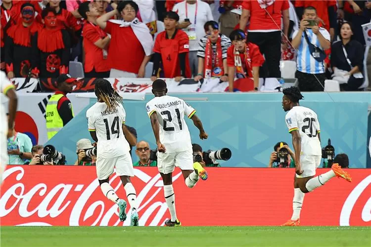ترتيب المجموعة الثامنة في كأس العالم 2022 بعد فوز غانا على كوريا الجنوبية