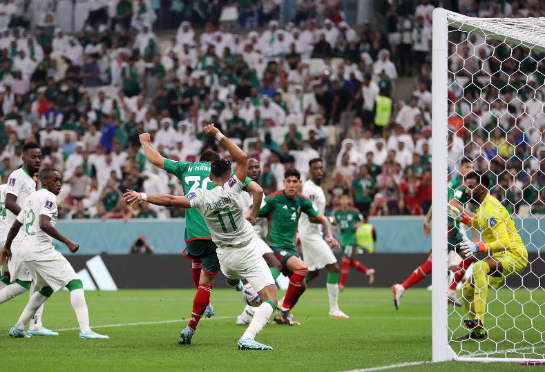 نتيجة مباراة السعودية والمكسيك