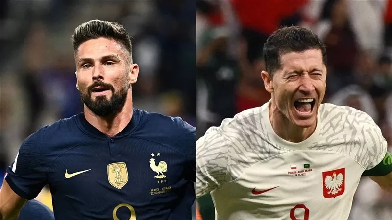 قيمة منتخبي فرنسا وبولندا التسويقية في كأس العالم