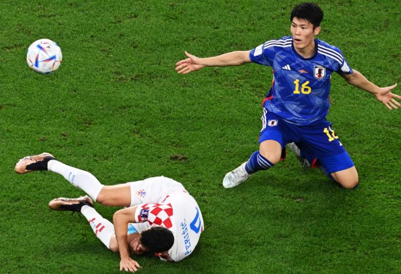 مباراة اليابان ضد كرواتيا الى الأشواط الإضافية