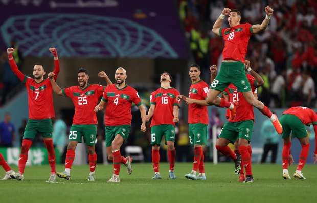 قناة مجانية مفتوحة تبث مباراة المغرب والبرتغال