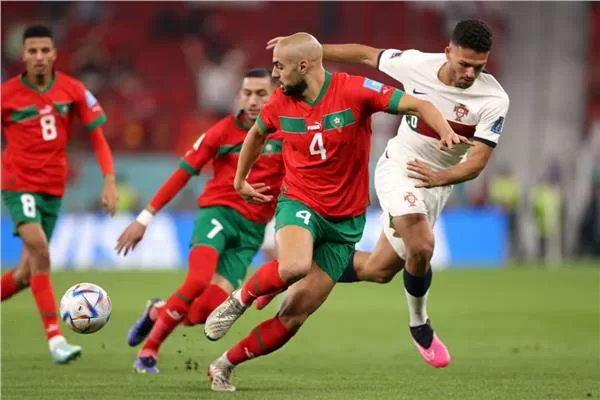 بالفيديو هدف المغرب الأول في البرتغال