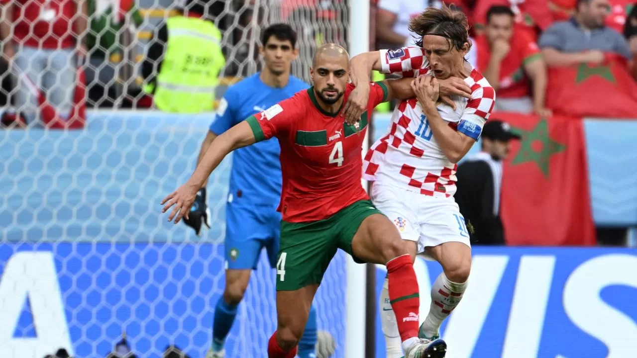 بالتردد القنوات المجانية الناقلة لمباراة المغرب وكرواتيا في كأس العالم 2022